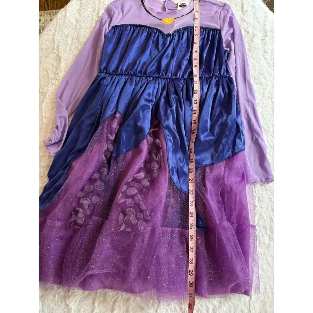 Disney Classic Little Mermaid Ursula Costume Size 10-12